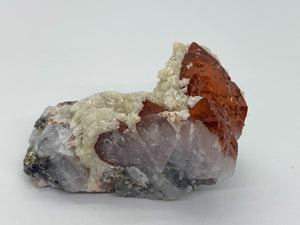 Druzy Quartz with Arsenal Pyrite