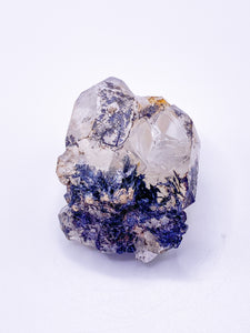 Frosted Herkimer Diamond with Specularite