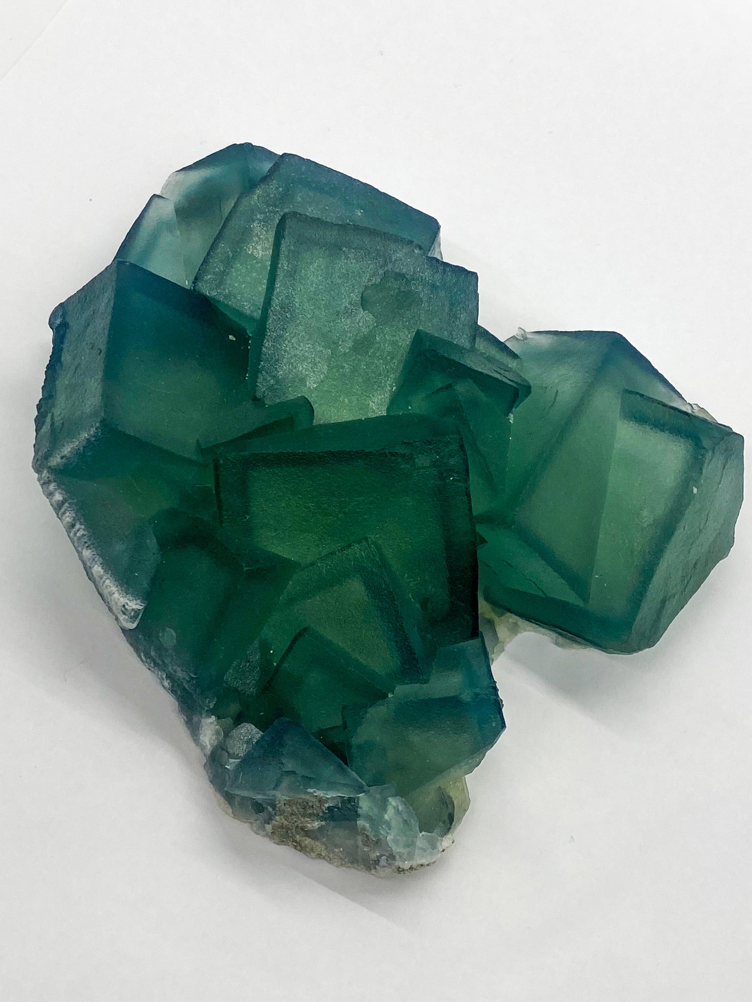 Green Cube Fluorite