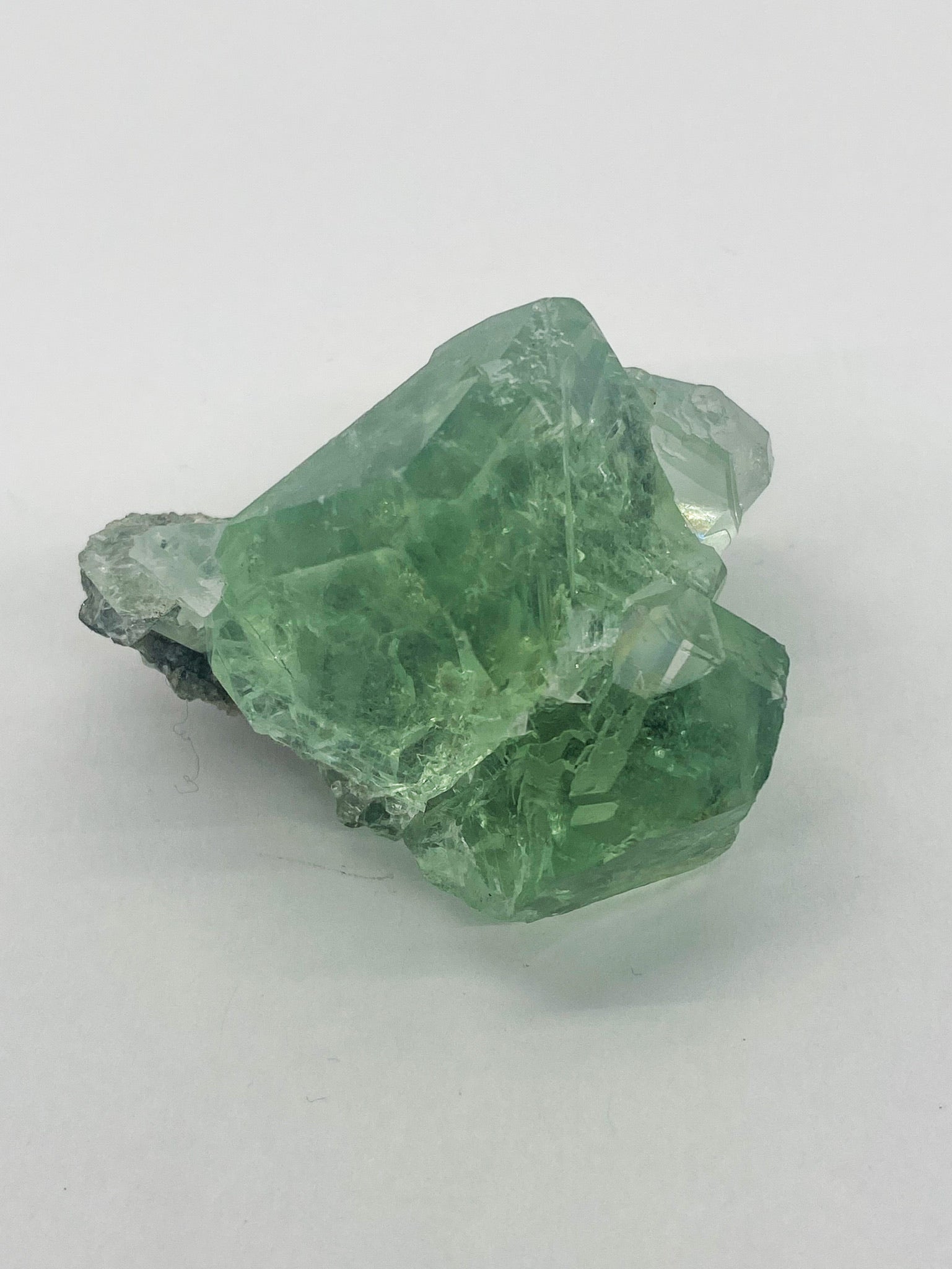 Light Green Gem Grade Fluorite Cube