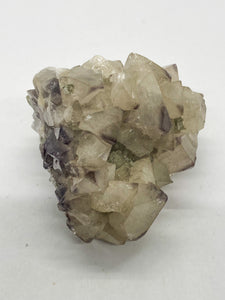 Octahedral Scheelite with Cube Fluorite