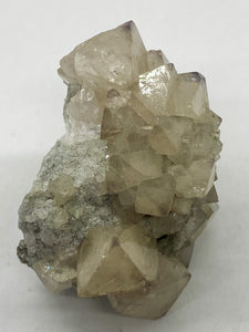 Octahedral Scheelite with Cube Fluorite