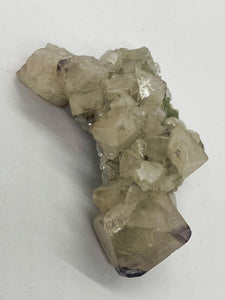 Octahedral Scheelite with Cube Fluorite