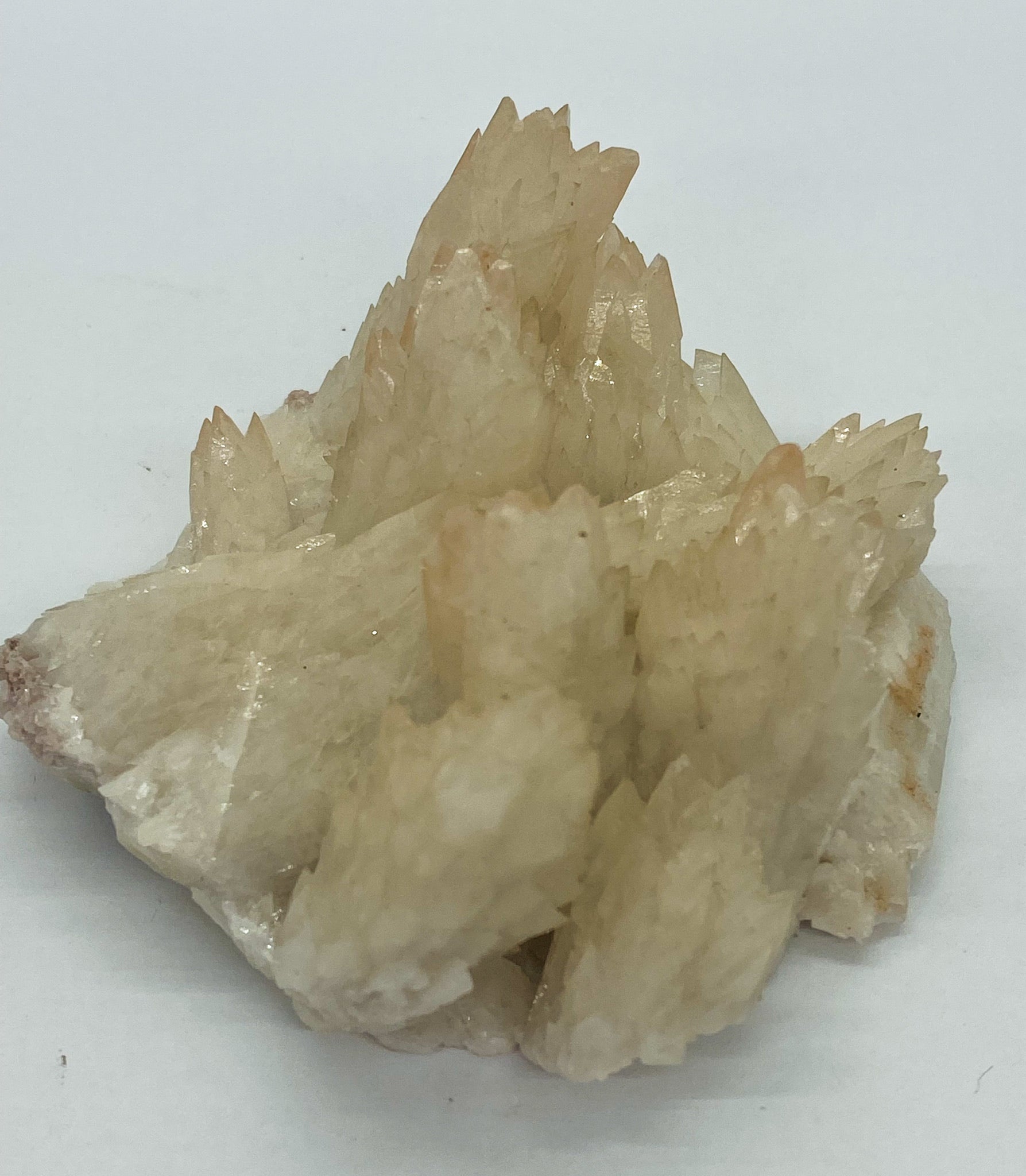 White Dogtooth Calcite