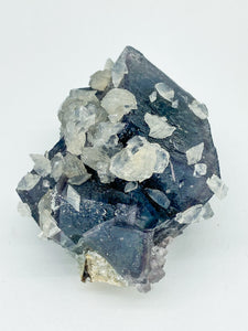 Fluorite with Calcite