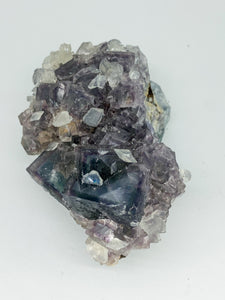 Fluorite with Calcite