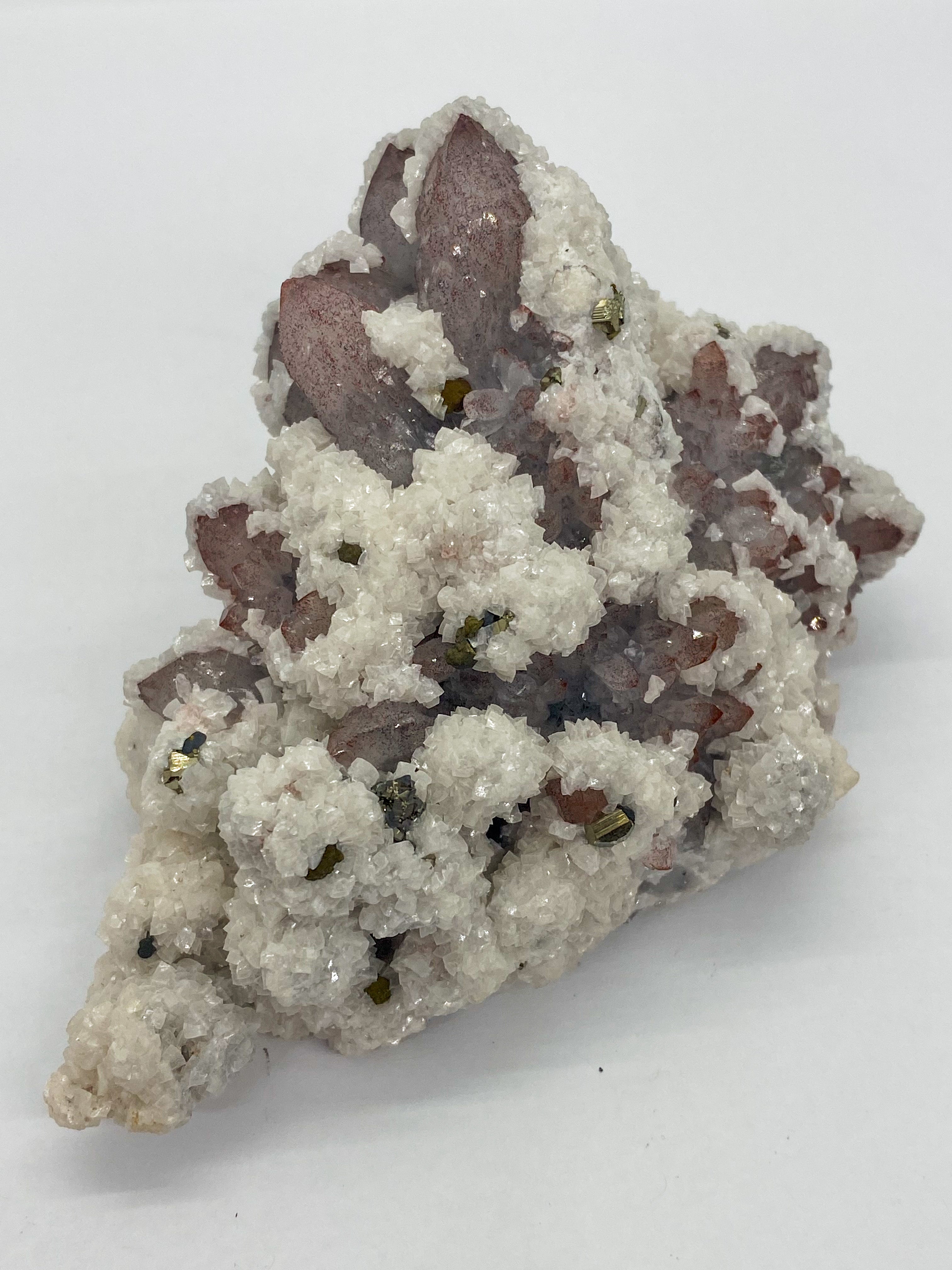 Calcite, Quartz, Arsenal Pyrite