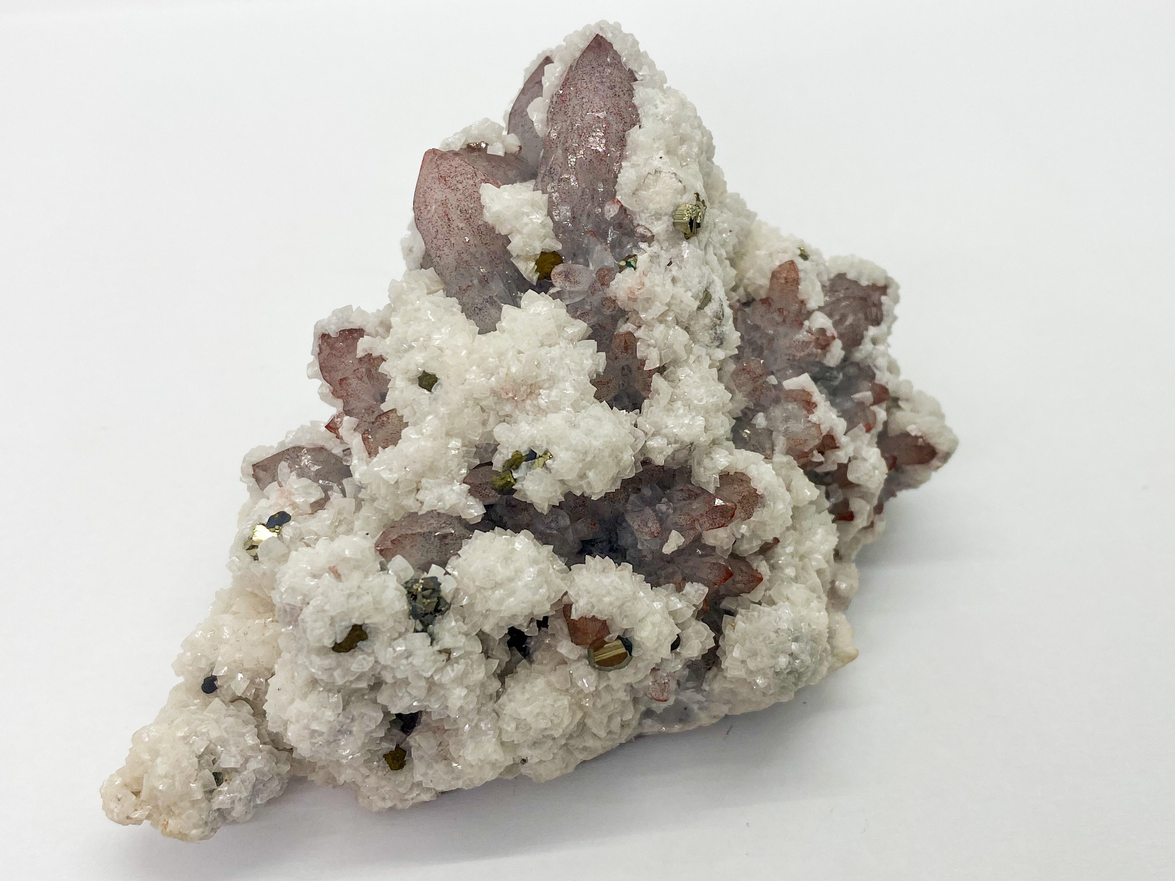 Calcite, Quartz, Arsenal Pyrite